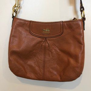 Coach Leather Cross-body Bag Cognac / Tan / Brown